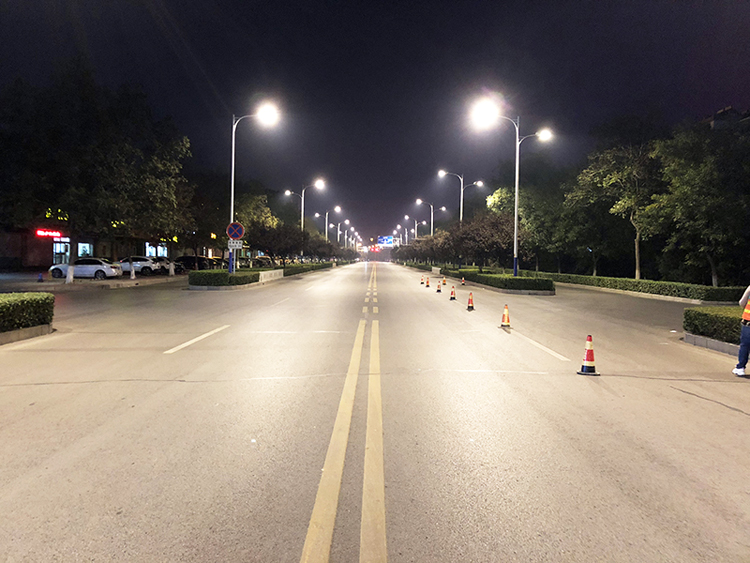 桓台县渔洋街、中心大街路灯节能改造工程